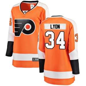 Breakaway Fanatics Branded Women's Alex Lyon Orange Home Jersey - NHL Philadelphia Flyers