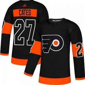 Authentic Adidas Youth Noah Cates Black Alternate Jersey - NHL Philadelphia Flyers