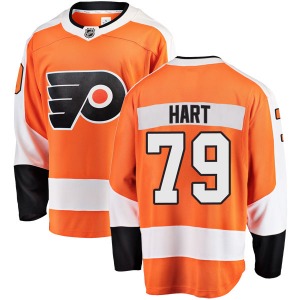 Breakaway Fanatics Branded Adult Carter Hart Orange Home Jersey - NHL Philadelphia Flyers