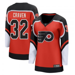 Breakaway Fanatics Branded Women's Murray Craven Orange 2020/21 Special Edition Jersey - NHL Philadelphia Flyers