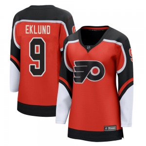 Breakaway Fanatics Branded Women's Pelle Eklund Orange 2020/21 Special Edition Jersey - NHL Philadelphia Flyers