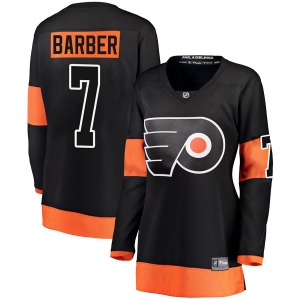 Breakaway Fanatics Branded Women's Bill Barber Black Alternate Jersey - NHL Philadelphia Flyers
