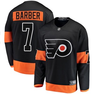 Breakaway Fanatics Branded Adult Bill Barber Black Alternate Jersey - NHL Philadelphia Flyers