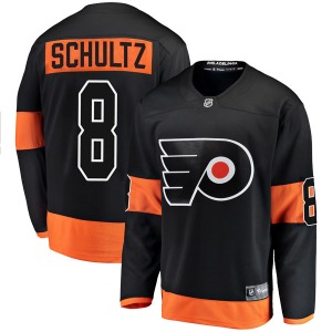 Breakaway Fanatics Branded Adult Dave Schultz Black Alternate Jersey - NHL Philadelphia Flyers