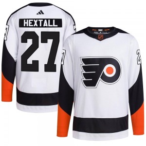 Authentic Adidas Adult Ron Hextall White Reverse Retro 2.0 Jersey - NHL Philadelphia Flyers