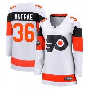 Breakaway Fanatics Branded Women's Emil Andrae White 2024 Stadium Series Jersey - NHL Philadelphia Flyers