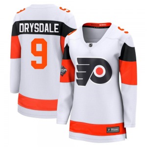 Breakaway Fanatics Branded Women's Jamie Drysdale White 2024 Stadium Series Jersey - NHL Philadelphia Flyers