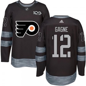 Authentic Youth Simon Gagne Black 1917-2017 100th Anniversary Jersey - NHL Philadelphia Flyers