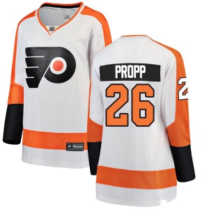Breakaway Fanatics Branded Women's Brian Propp White Away Jersey - NHL Philadelphia Flyers