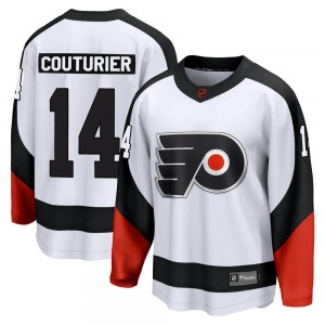 Breakaway Fanatics Branded Adult Sean Couturier White Special Edition 2.0 Jersey - NHL Philadelphia Flyers