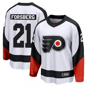 Breakaway Fanatics Branded Adult Peter Forsberg White Special Edition 2.0 Jersey - NHL Philadelphia Flyers