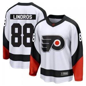 Breakaway Fanatics Branded Adult Eric Lindros White Special Edition 2.0 Jersey - NHL Philadelphia Flyers