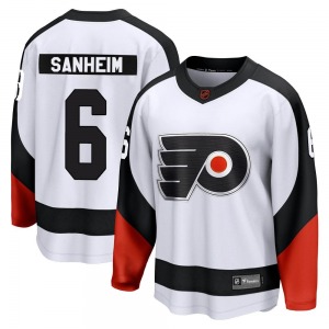 Breakaway Fanatics Branded Adult Travis Sanheim White Special Edition 2.0 Jersey - NHL Philadelphia Flyers