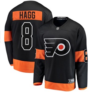 Breakaway Fanatics Branded Youth Robert Hagg Black Alternate Jersey - NHL Philadelphia Flyers