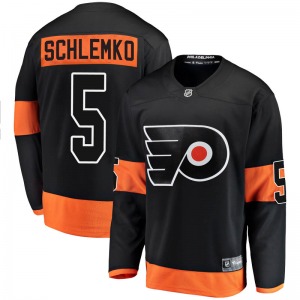 Breakaway Fanatics Branded Youth David Schlemko Black Alternate Jersey - NHL Philadelphia Flyers