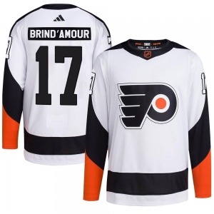 Authentic Adidas Youth Rod Brind'amour White Rod Brind'Amour Reverse Retro 2.0 Jersey - NHL Philadelphia Flyers