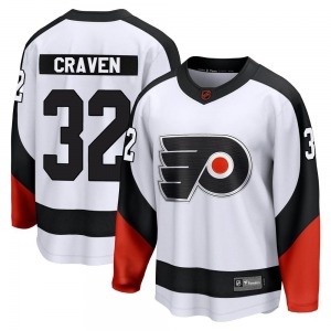 Breakaway Fanatics Branded Youth Murray Craven White Special Edition 2.0 Jersey - NHL Philadelphia Flyers