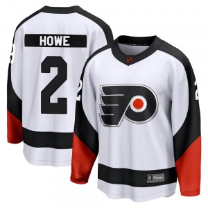 Breakaway Fanatics Branded Youth Mark Howe White Special Edition 2.0 Jersey - NHL Philadelphia Flyers