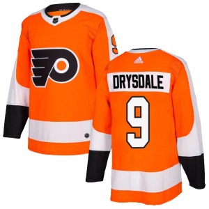 Authentic Adidas Youth Jamie Drysdale Orange Home Jersey - NHL Philadelphia Flyers