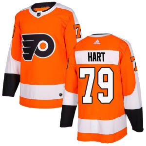 Authentic Adidas Youth Carter Hart Orange Home Jersey - NHL Philadelphia Flyers