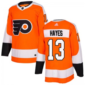 Authentic Adidas Youth Kevin Hayes Orange Home Jersey - NHL Philadelphia Flyers