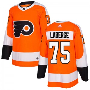 Authentic Adidas Youth Pascal Laberge Orange Home Jersey - NHL Philadelphia Flyers