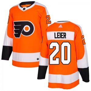 Authentic Adidas Youth Taylor Leier Orange Home Jersey - NHL Philadelphia Flyers