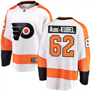 Breakaway Fanatics Branded Youth Nicolas Aube-Kubel White Away Jersey - NHL Philadelphia Flyers