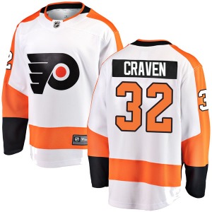 Breakaway Fanatics Branded Youth Murray Craven White Away Jersey - NHL Philadelphia Flyers