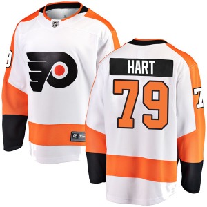 Breakaway Fanatics Branded Youth Carter Hart White Away Jersey - NHL Philadelphia Flyers