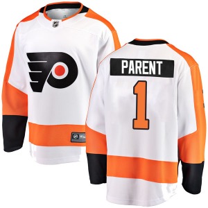Breakaway Fanatics Branded Youth Bernie Parent White Away Jersey - NHL Philadelphia Flyers