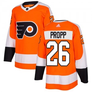 Authentic Adidas Youth Brian Propp Orange Home Jersey - NHL Philadelphia Flyers