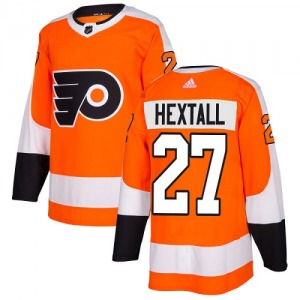 Authentic Adidas Youth Ron Hextall Orange Home Jersey - NHL Philadelphia Flyers