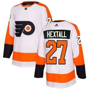 Authentic Adidas Youth Ron Hextall White Away Jersey - NHL Philadelphia Flyers