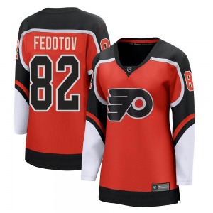 Breakaway Fanatics Branded Women's Ivan Fedotov Orange 2020/21 Special Edition Jersey - NHL Philadelphia Flyers