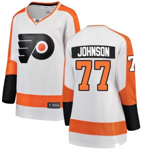Breakaway Fanatics Branded Women's Erik Johnson White Away Jersey - NHL Philadelphia Flyers