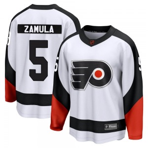 Breakaway Fanatics Branded Adult Egor Zamula White Special Edition 2.0 Jersey - NHL Philadelphia Flyers