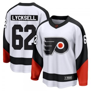 Breakaway Fanatics Branded Youth Olle Lycksell White Special Edition 2.0 Jersey - NHL Philadelphia Flyers